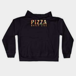 Pizza Never Lies Kids Hoodie